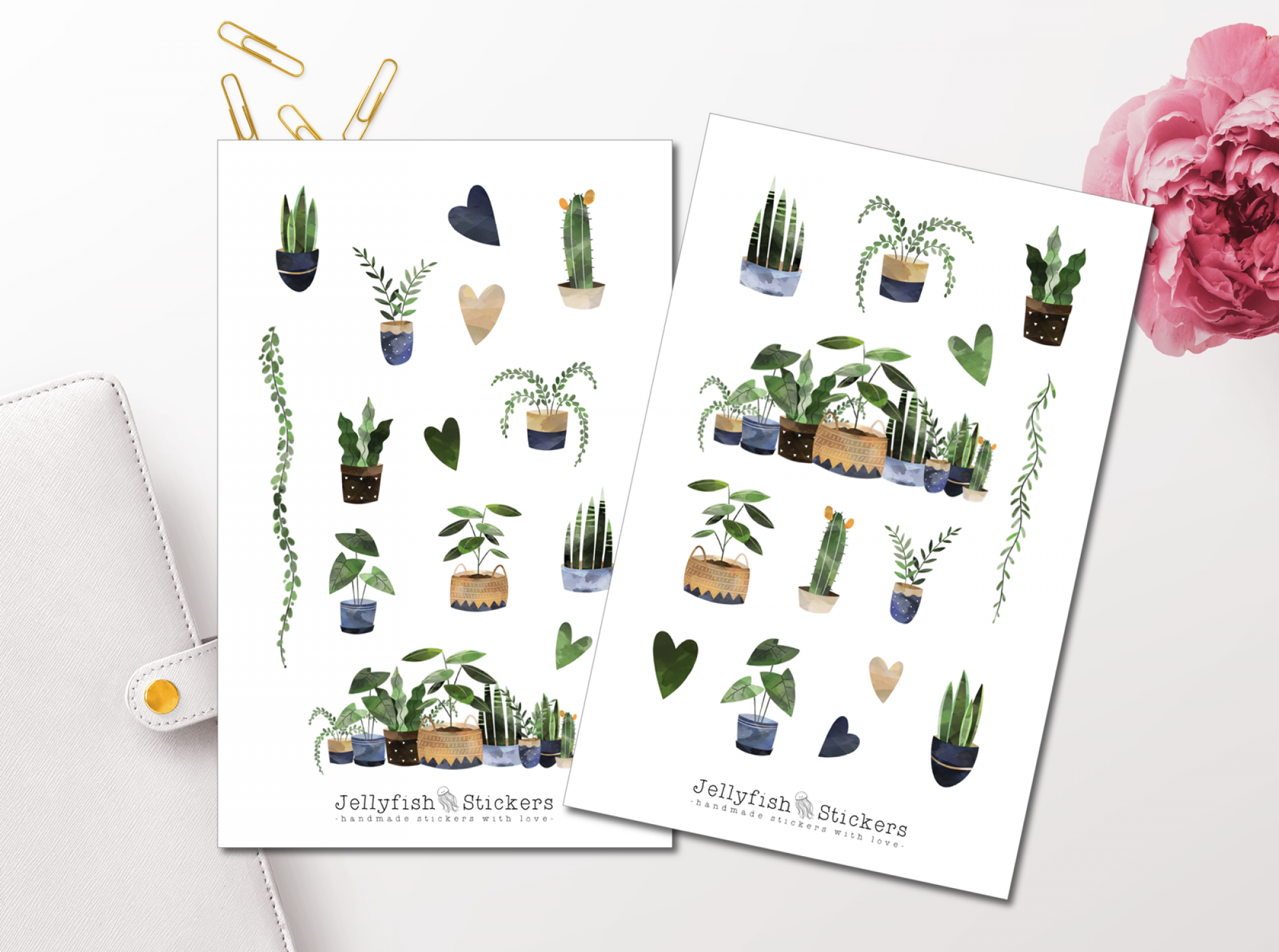 Houseplants Sticker Set